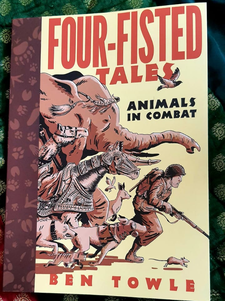 Review of Four Fisted Tales: Animals in Combat by Ben Towle